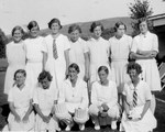 EA Snowball's XI Team photograph v OM Andrew's XI, 26th August 1933