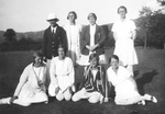 EM Child's XI v GA Morgan's XI Team photograph 20th August 1934