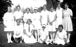 JE Partridge's XI Team photograph, August 1934
