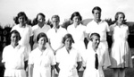 HE Archdale's XI Team photograph v EM Child's XI 25 August 1934