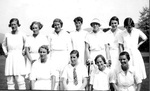 MA Pollard's XI v AF Bull's XI Team photograph 27th August 1934