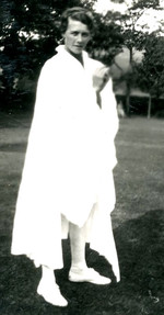 CM Valentine at the entertainment evening during Cricket Week August 1934