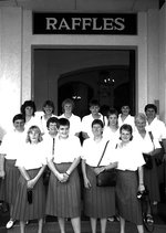 England Women's Shell Bicentennial Women's World Cup 1988/89 Team in Singapore