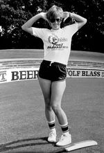 Janette Brittin posing for the camera