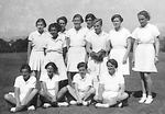 Unidentified players from Myrtle Maclagan's photo album