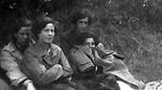 Unidentified players from Myrtle Maclagan's photo album