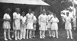 Unidentified players from Myrtle Maclagan's photo album