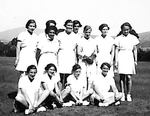 Unidentified players from Myrtle Maclagan's photo album