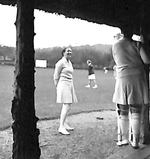 Unidentified player from Myrtle Maclagan's photo album