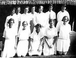 Myrtle Maclagan with Unidentified team from Myrtle Maclagan's photo album