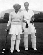 Unidentified players from Myrtle Maclagan's photo album