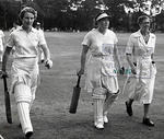 Myrtle Maclagan with Unidentified players from Myrtle Maclagan's photo album