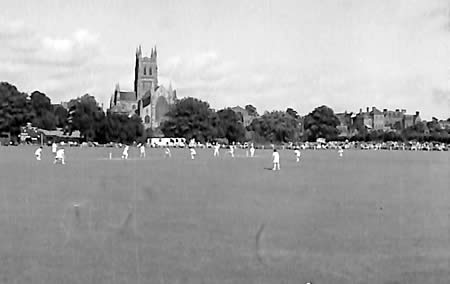 Unidentified ground and event from Myrtle Maclagan's photo album