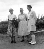 Unidentified players from Myrtle Maclagan's photo album