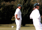 Nicki Shaw fielding