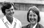 Anne Gordon and Rachel Heyhoe-Flint