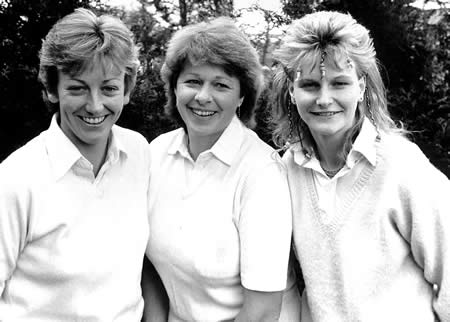 Jan Britten, Jackie Court and Sarah Potter