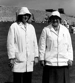Val Williams and Janet Burns