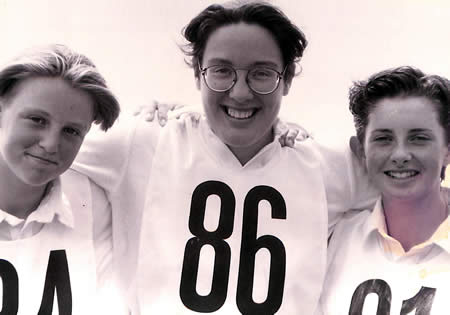 Marsha Davies, Kathryn Winks and Jackie Hawker