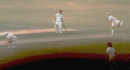 Unicorns Women action photograph, 21 Dec 1983